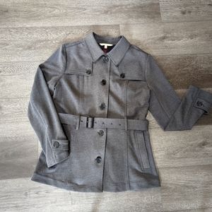 41 Hawthorn Grey Aspen Knit Trench Jacket